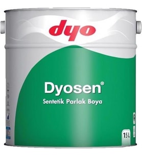 Dyo Dyosen Sentetik Parlak Boya 15 Lt Beyaz