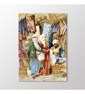 Arty Tablo İpek Pazarı Tablo (Karışık)