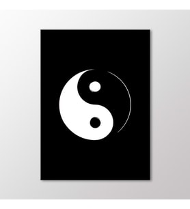 Arty Tablo Ying Yang Tablo (Karışık)