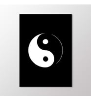 Arty Tablo Ying Yang Tablo (Karışık)
