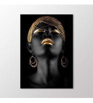 Arty Tablo Afrikalı Kadın Tablo (Karışık)