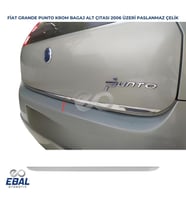 Fiat Grande Punto Krom Bagaj Alt Çıtası 2006 Üzeri P. Çelik