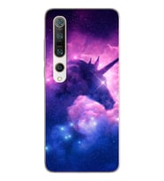 Unicorn Tasarımlı Süper Şeffaf Silikon Telefon Kılıfı Xiomai Mi10-pro