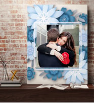 BK Gift Kişiye Özel Fotoğraflı Sanatsal Kanvas Tablo 3  (70x100cm.)