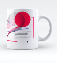BK Gift Kişiye Özel Mesleki Grafik Tasarımcı Kupa Bardak