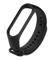 Microsonic Xiaomi Mi Band 5 Silikon Kordon Siyah