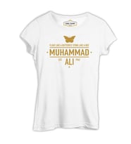 Muhammad Ali - Est. 1942 Beyaz Kadın Tshirt