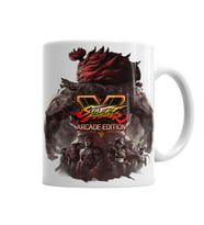 Street Fighter V Arcade Edition Kupa Bardak Porselen
