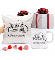 Paramedik Bardağı ve Yastığı Hediye Seti (Model 1)