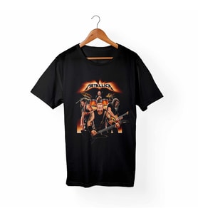 Metallica Siyah Tişört