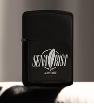 BK Gift Kişiye Özel Mesleki Senarist Benzinli Siyah Metal Çakmak  2