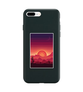 Siyah Lansman Telefon Kılıfı Iphone 8 Plus