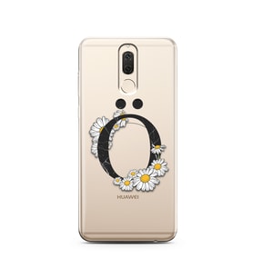 Papatya Harf Tasarım Süper Şeffaf Silikon Telefon Kılıfı Huawei Mate 10 Lite Ö-H