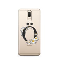 Papatya Harf Tasarım Süper Şeffaf Silikon Telefon Kılıfı Huawei Mate 10 Lite Ö-H