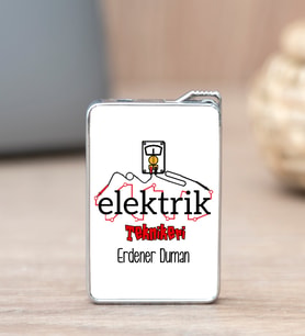 Elektrik Teknikeri İsme Özel Çakmak