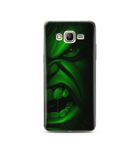 Hulk Tasarım Süper Şeffaf Silikon Telefon Kılıfı Samsung Grand Prime