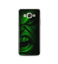 Hulk Tasarım Süper Şeffaf Silikon Telefon Kılıfı Samsung Grand Prime