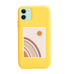Sarı Lansman Telefon Kılıfı Iphone 11