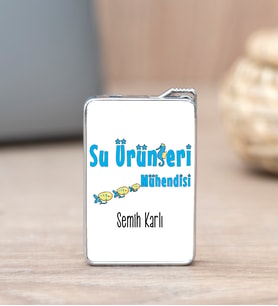 Su Ürünleri Mühendisi İsme Özel Çakmak
