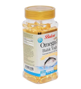 Omega-3 Plus+ Balık Yağı 100 Kapsül