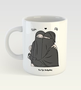 Arkadaşa Özel İsim Baskılı Kupa Bardak