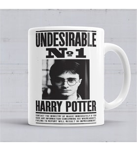 Harry Potter Wanted Kupa Bardak Porselen