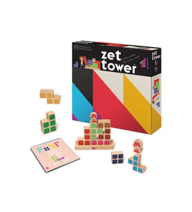 ZET Zeka ZET TOWER (Küçük Mühendisler) Zeka, Akıl, Mantık ve Strateji Oyunu 3 Yaş ve Üzeri