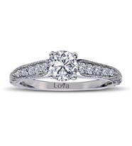 Lova Toplam 0,70 Karat Pırlanta Tektaş Yüzük - 1060106