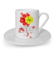 BK Gift Kişiye Özel Anne Anlamı Türk Kahvesi Fincanı  11