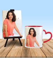 Kişiye Özel Fotoğraf Baskılı Kupa Bardak Ve 10x15 Fotoğraf Baskı