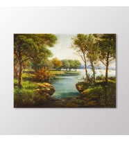 Arty Tablo Peyzaj Tablo (Karışık)