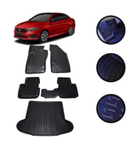 Fiat Egea Sedan 2015-2021 Arası 4D Havuzlu Oto Paspas Ve Bagaj Set