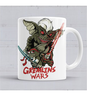 Gremlin Wars Gremlin Savaşları Kupa Bardak Porselen