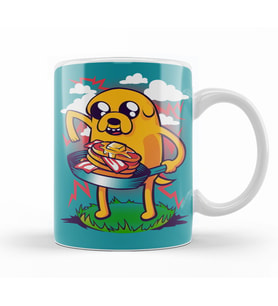 Adventure Time Bacon Pancakes   Kupa Bardak Porselen