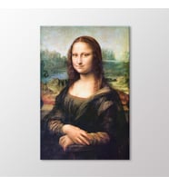 Arty Tablo Mona Lisa Tablo (Karışık)