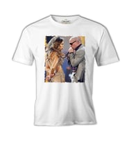 Jennifer Lopez & Pitbull Beyaz Erkek Tshirt