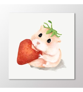 Arty Tablo Sevimli Hamster Tablo (Karışık)