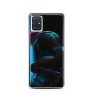 Örümcek Adam Tasarım Süper Şeffaf Silikon Telefon Kılıfı Samsung A51