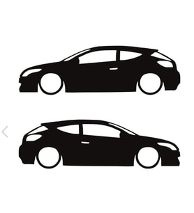 Megane 3 Hb Kelebek Cam Sticker Yapıştırması