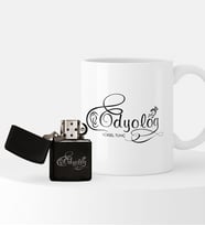 BK Gift Kişiye Özel Odyolog Çakmak ve Kupa Seti
