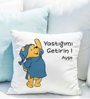 Winnie Pooh Yastığı Kişiye Özel