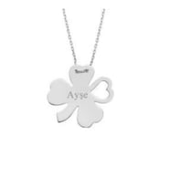 Anneler Günü Hediyesi Gümüş Yazılı Kolye (Rose)