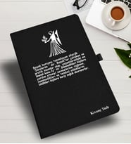 KİŞİYE ÖZEL BAŞAK BURCU TEMALI  DEFTER &  AJANDA
