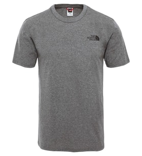 The Northface Erkek S/S Simple Dome Gri Tee T92Tx5Jbv (Siyah)