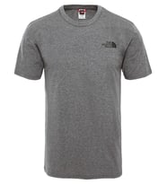 The Northface Erkek S/S Simple Dome Gri Tee T92Tx5Jbv (Siyah)