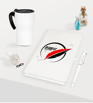 BK Gift Kişiye Özel Avukat Temalı Beyaz Defter Kalem ve Termos Mug Seti - 13 (Model 1)
