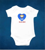 Dad You Are My Super Hero Babalar Günü Kişiye Özel Tasarım Bebek Body Zıbın