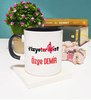 Fizyoterapist Kupa Bardak Siyah
