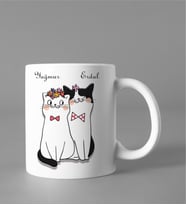 Kişiye Özel Kedi Kupası