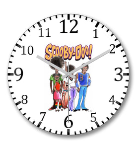 Afro Scooby Exclusıva Do Canario Bastardo Duvar Saati Bombeli Ger